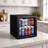 Frigidaire 1.3 cu. ft. 36L Glass Door Beverage Refrigerator, Mini Fridge with 47 Can Capacity, Touch Controls, Adjustable Shelves, LED Lighting & Quiet Compressor Cooling