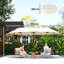 460cm X 270cm Rectangular Market Parasol-277896437