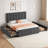 Bed Frame with Adjustable Headboard-2145460536-2115396300