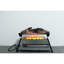 Foyer électrique infrarouge 23 po, insert à bûches 3D, puissance de 1500 W, 5000 BTU/h, luminosité de flamme réglable, 11 options de température, télécommande, usage intérieur, double