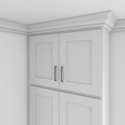 Ready to Assemble Solid Wood Shaker Wall Kitchen Cabinet