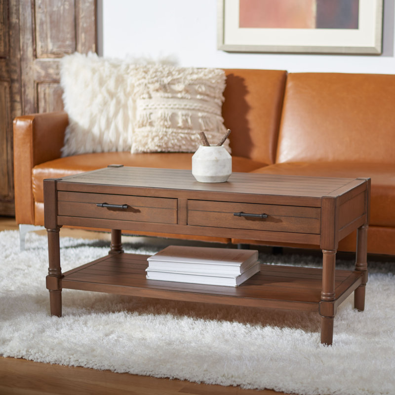 Four Leg Coffee Table with Storage
