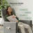 Power With Recliner Function Chair For Adults  - Modern Fabric Upholstered Electric With Recliner Function With Footrest, Padded Seat  - Space-Saving Design For Living Room, Home Theater Style