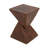 TESS Modern Side Table – Stylish Cent Table Compatible With Living Room, Bedroom, Or Office – Versatile Home Furniture With Design And Sturdy Construction,Dark Brown Color-898599162