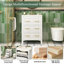 Ensemble de meuble-lavabo simple 24 po avec lavabo en céramique, ensemble de meuble-lavabo autoportant avec 3 tiroirs, cadre en bois massif, blanc