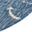 Tapis intérieur / extérieur bleu Glidden-950410033