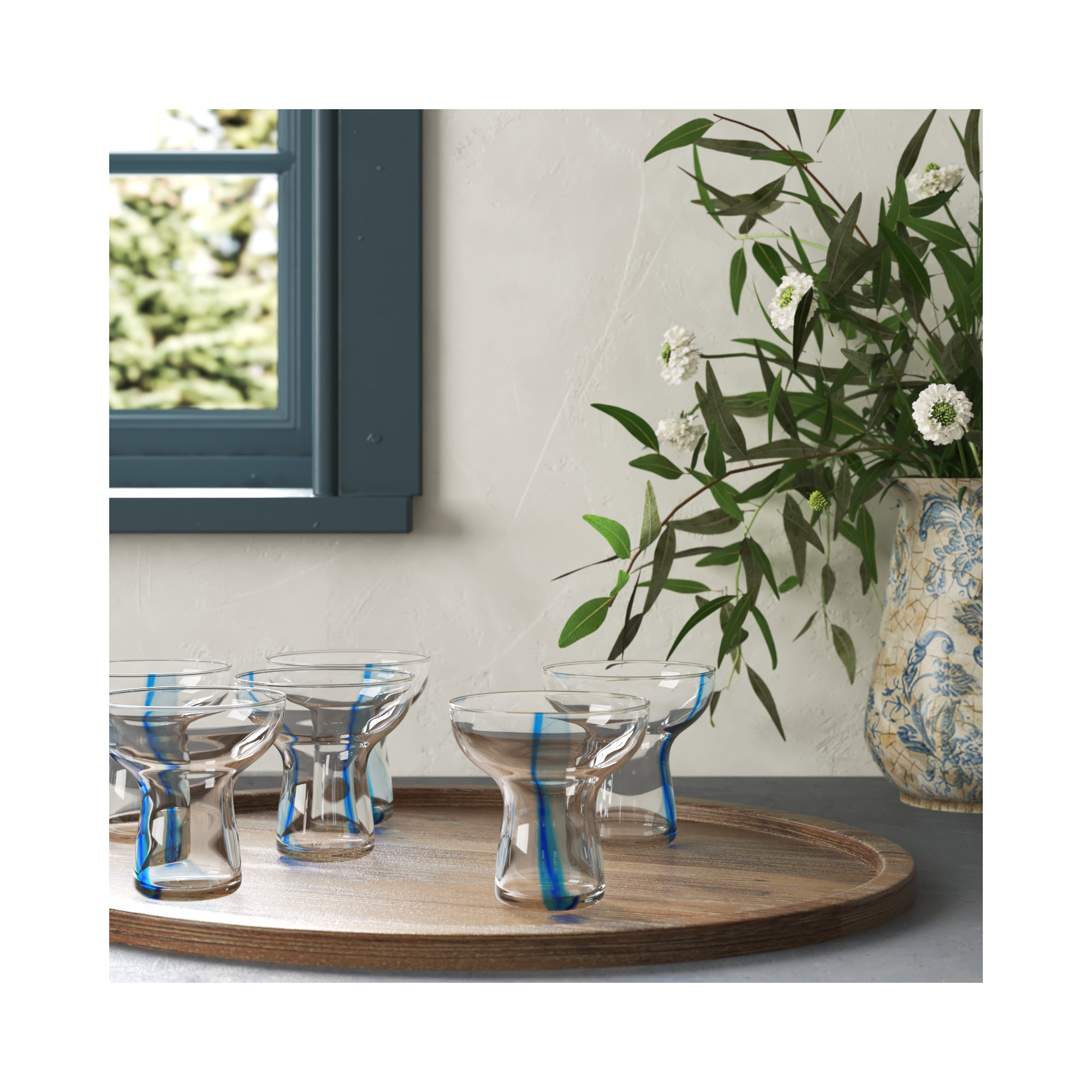 Blue Ribbon Libbey Stemless Margarita Glasses