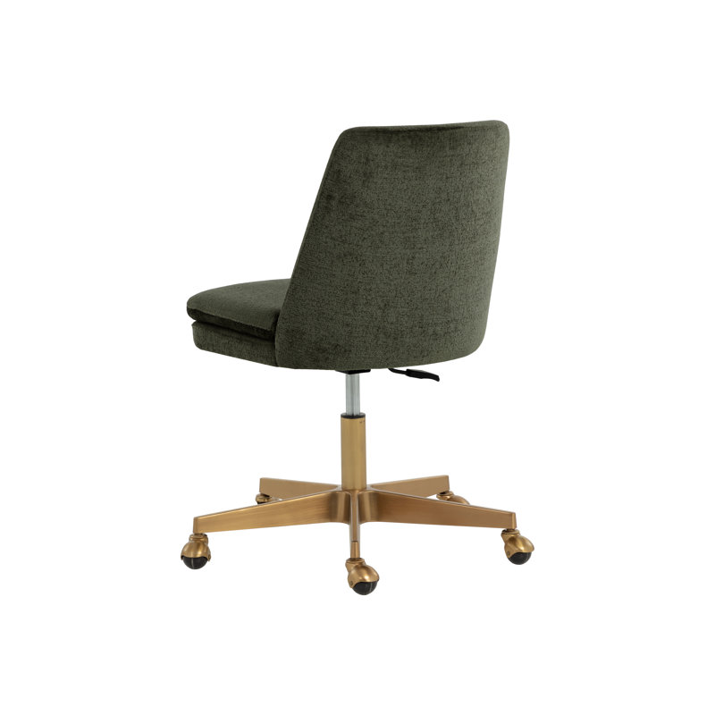 Swivel Office Chair, Green