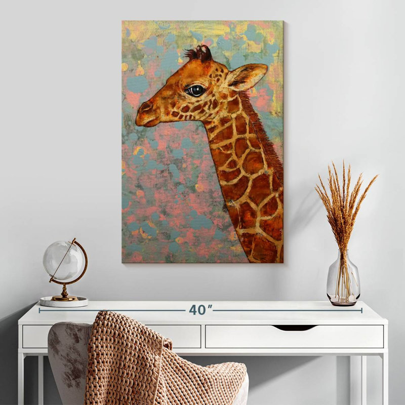 Bébé girafe Brampt, H 30 po x l 20 po