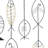 Metal Indoor Outdoor Wire Fish Black Wall Decor with Rattan Accents