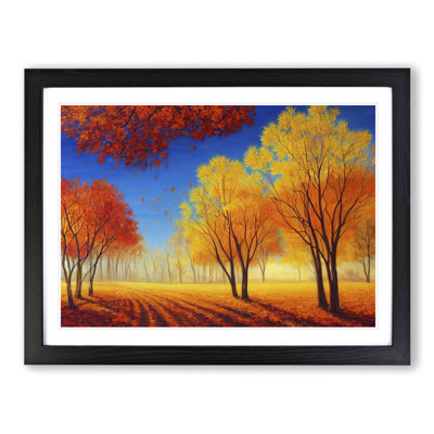 Unbelievable Autumn Forest - Framed Print