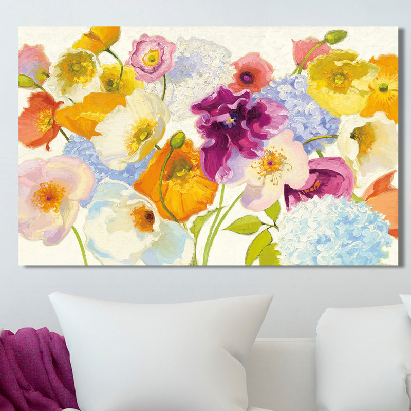 «For Paris on White», reproduction d'art sur toile tendue, H 28 po x l 48 po