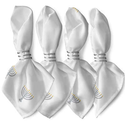 Lallah Polyester Traditional Napkins