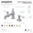 Kingston Brass Bel-Air Two-Handle 3-Hole Deck Mount Widespread Bathroom Faucet with Brass Pop-Up Drain-12624237