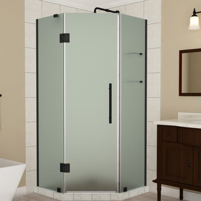 Merrick GS Hinged Frameless Shower Door