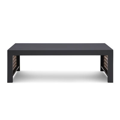 Pawni Teak Outdoor Coffee Table with Custom Cover by AllModern