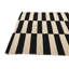 Tapis noir et blanc Newsom