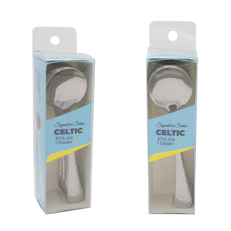 Cuillère à bouillon en acier inoxydable Celtic