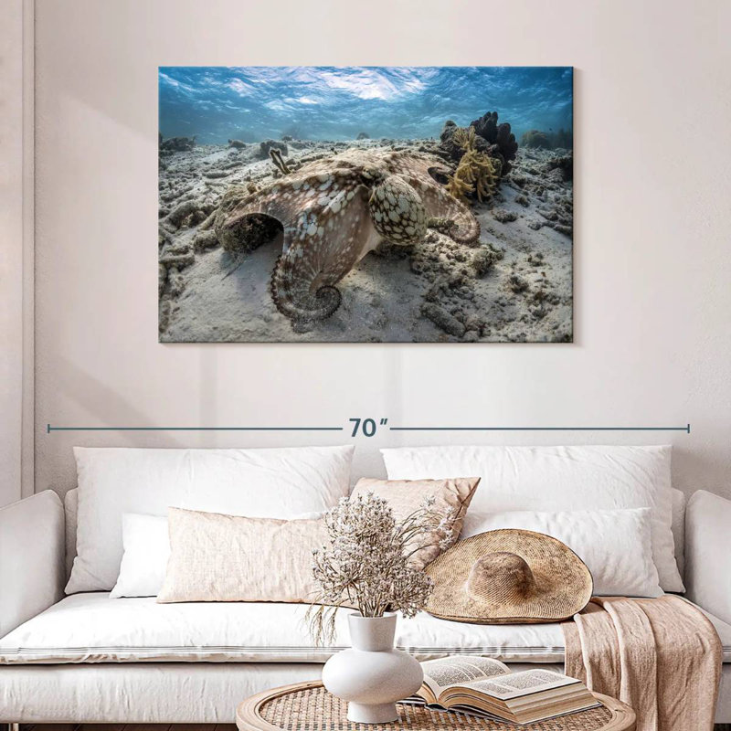 Brampt Stealthy Octopus, 30" H x 45" W
