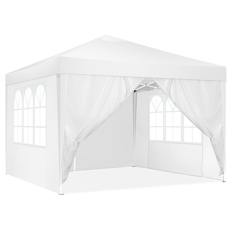 Tente pliante imperméable 118 x 118 , Blanc