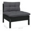 Aasiah Solid Wood 12 - Person Seating Group with Cushions