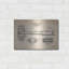 «Judge's Gavel Blueprint Brevet Parchment», art mural en métal-1396002909