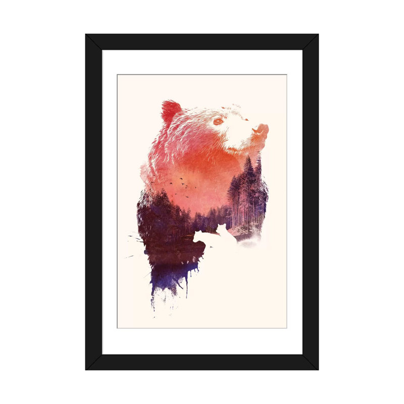 «Love Forever», impression sur toile tendue, H 32 po x l 24 po x P 1 po, Papier d'art encadré noir, Blanc