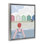 "Beach Huts View", art mural encadré par Betty Boynes