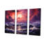 Océan coucher de soleil tempête 1 - tempêtes, art mural-1418165608-1418165609