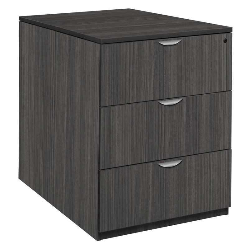 Nebih Stand Up Back to Back Lateral File/ Lateral File, Brown