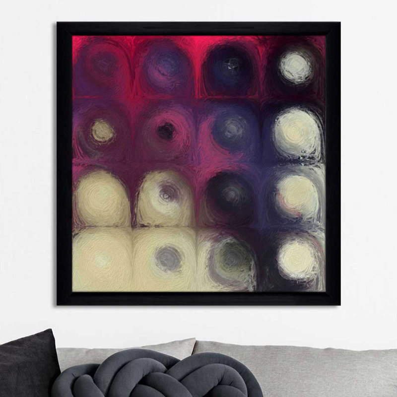 «1 Thessalonians 4: 3 Be Holy» par Mark Lawrence - reproduction, Cadre noir, H 37,5 po x l 37,5 po x P 1 po