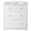 Meuble-lavabo simple 29,9 po avec comptoir en céramique Berenisse