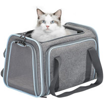 Cat Carrier Large Pet Carrier for 2 Cat, 18.5x11.8x11.8 Cat Bag