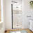 Aqua-Q Fold 36 W X 36 D X 74.75 H Frameless Square Shower Enclosure-64323341-89069384