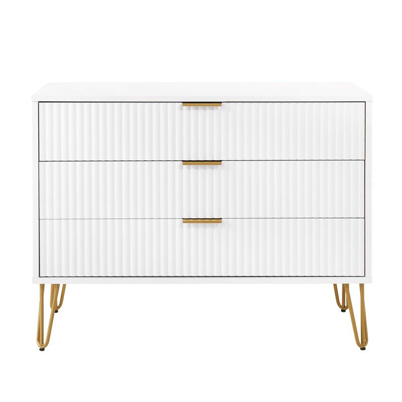 Commode blanche, Blanc