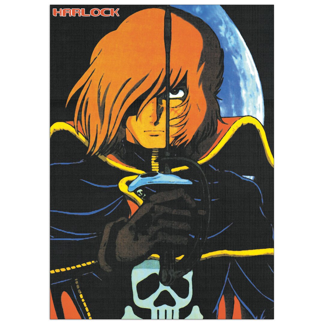 Poster Capitan Harlock, Grafikdruck