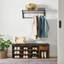 10 Pair Shoe Storage Bench