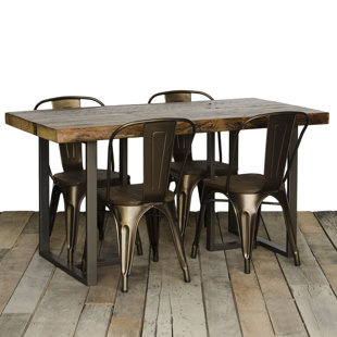 Table de salle à manger en bois massif Uptown