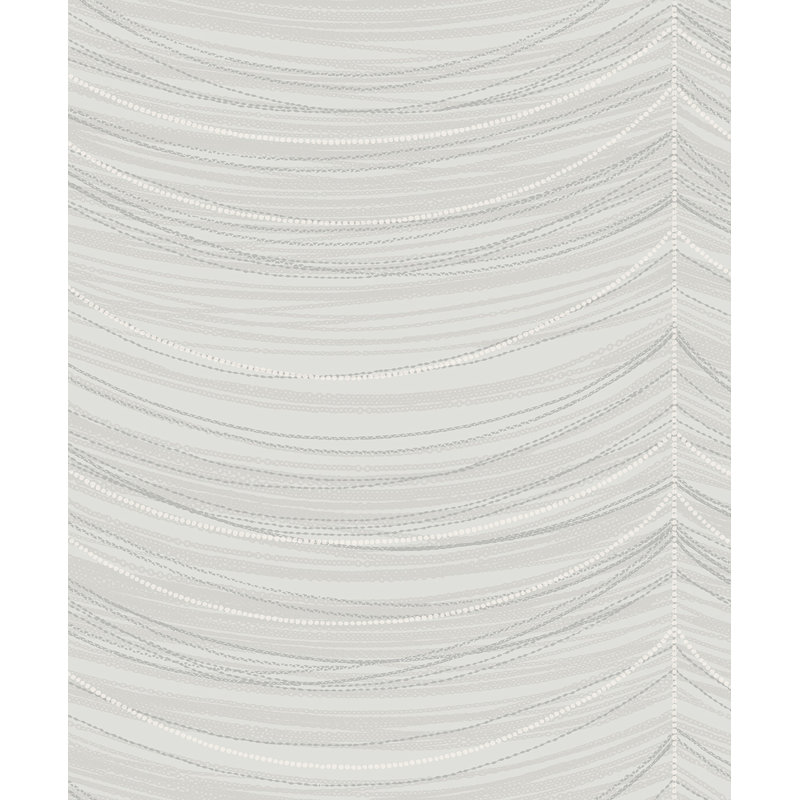 Auset 10m x 52.07cm Textured Metallic Finish Paste the Wall Wallpaper Roll, Taupe