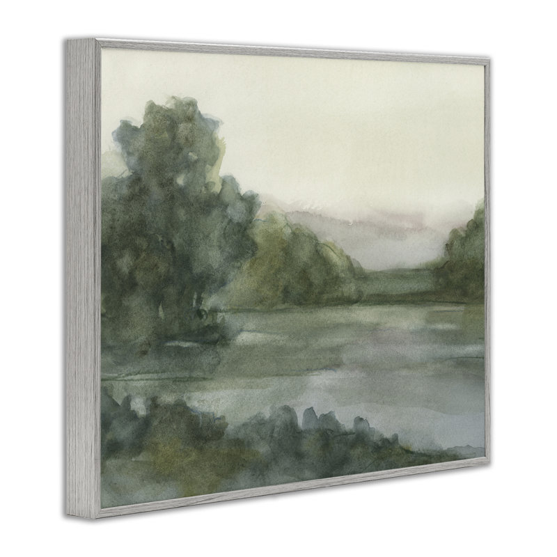«Mauve Mountain View», estampe numérique signée Ethan Harper, Estampe numérique Farmhouse, H 24 po x l 30 po