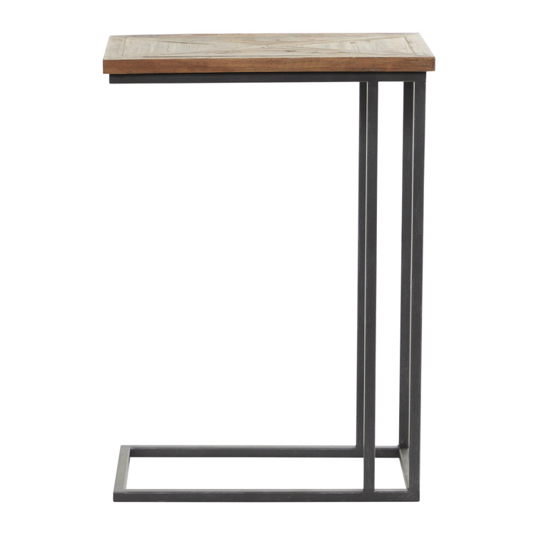 Solid Wood Frame End Table