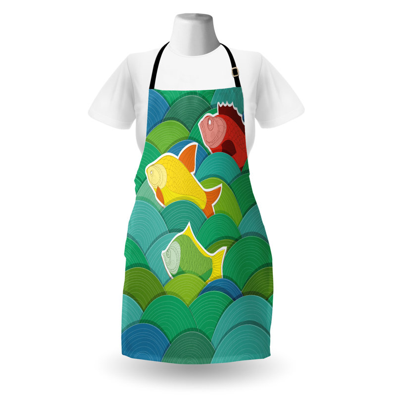 No Pattern Bib Apron