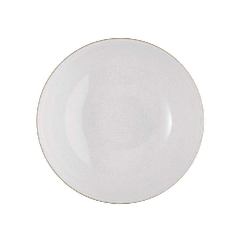 Denby Elements Coupe Cereal Bowls, Stone White