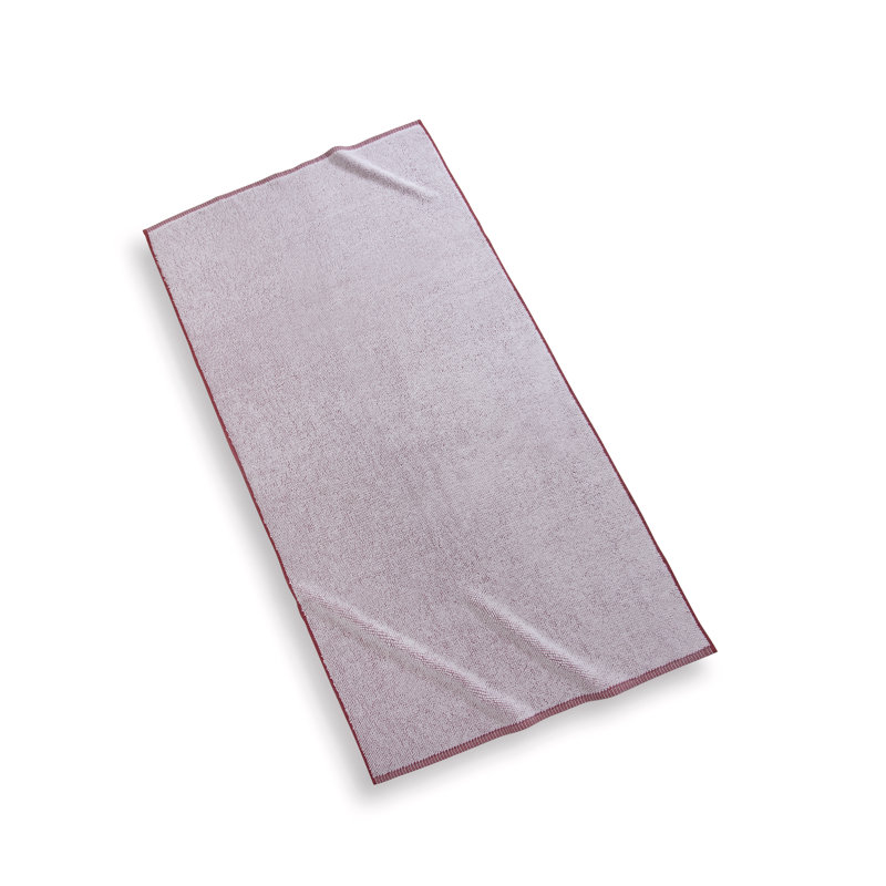 Turkish Cotton Plush Jacquard Washcloth, Beige