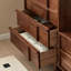 Mid Ancient Style Three-Dimensional Accent Cabinet