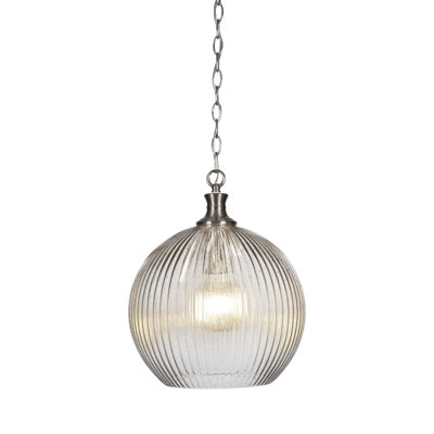 Luminaire suspendu à chaîne 1 lumière Carina