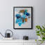«Misty Blue I», toile encadrée de qualité supérieure - prête à être accrochée-2025649729-2025649735
