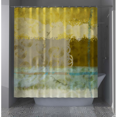Rideau de douche abstrait Maio