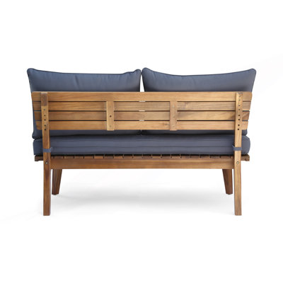 Canapé d'extérieur, causeuse de style Mid-Century