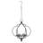 Metal Hanging Candelabra 17" x 17" x 19"-30690156